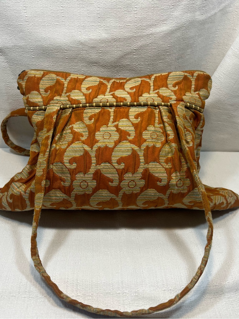 Maruca Design Handmade Floral Tapestry Shoulder Bag
